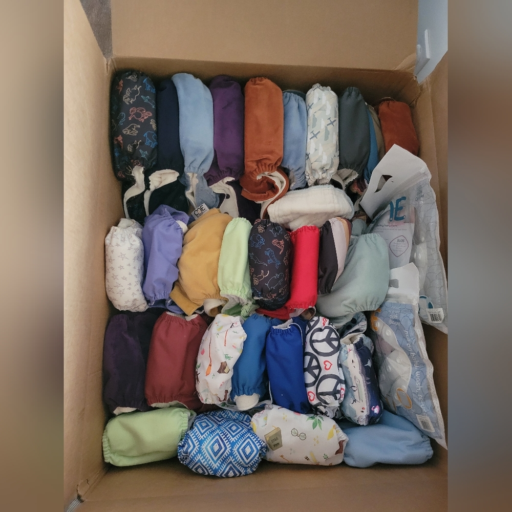 Neutral/Boy Cloth Diaper Bundle